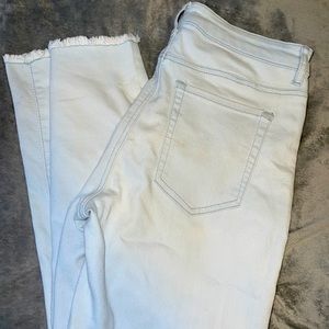 Sky blue jeans only worn three times